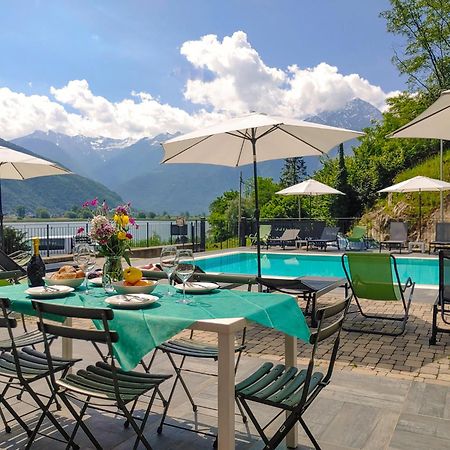 Dascio Emotion Ferienwohnung Mit Terrasse Am See Eksteriør bilde