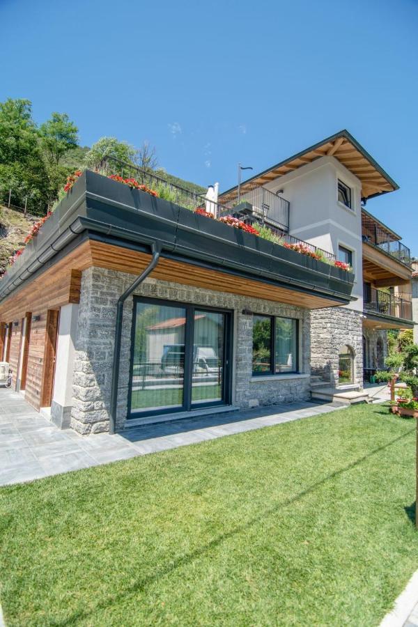 Dascio Emotion Ferienwohnung Mit Terrasse Am See Eksteriør bilde