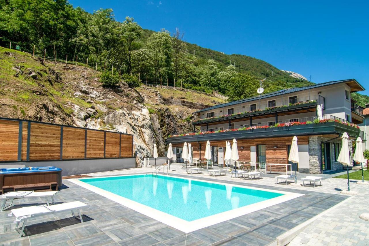 Dascio Emotion Ferienwohnung Mit Terrasse Am See Eksteriør bilde