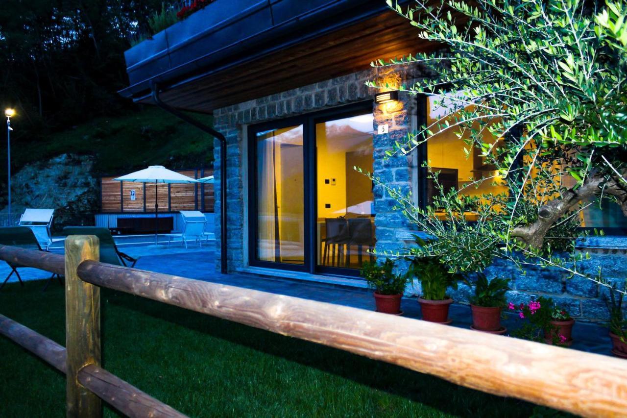 Dascio Emotion Ferienwohnung Mit Terrasse Am See Eksteriør bilde