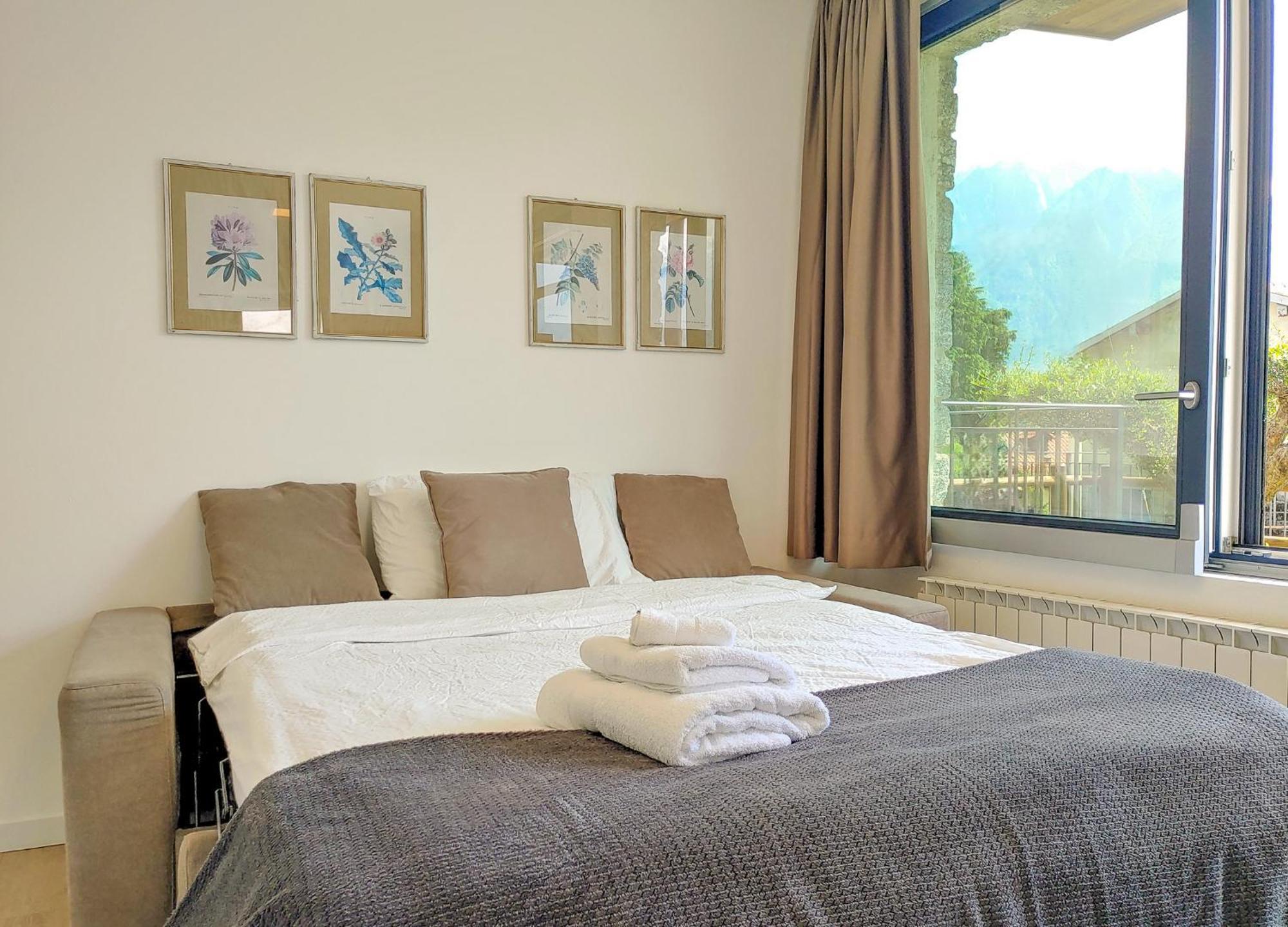 Dascio Emotion Ferienwohnung Mit Terrasse Am See Eksteriør bilde