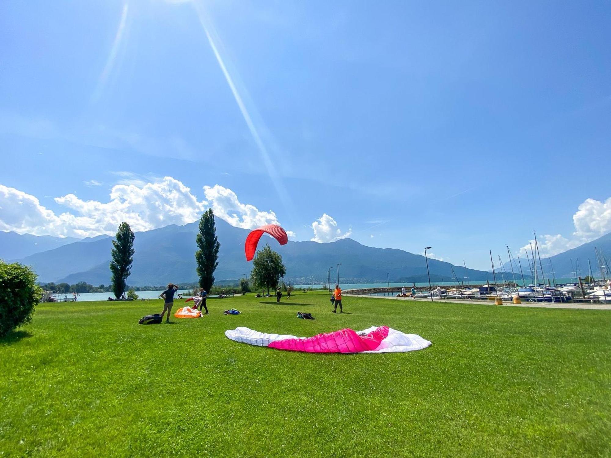 Dascio Emotion Ferienwohnung Mit Terrasse Am See Eksteriør bilde